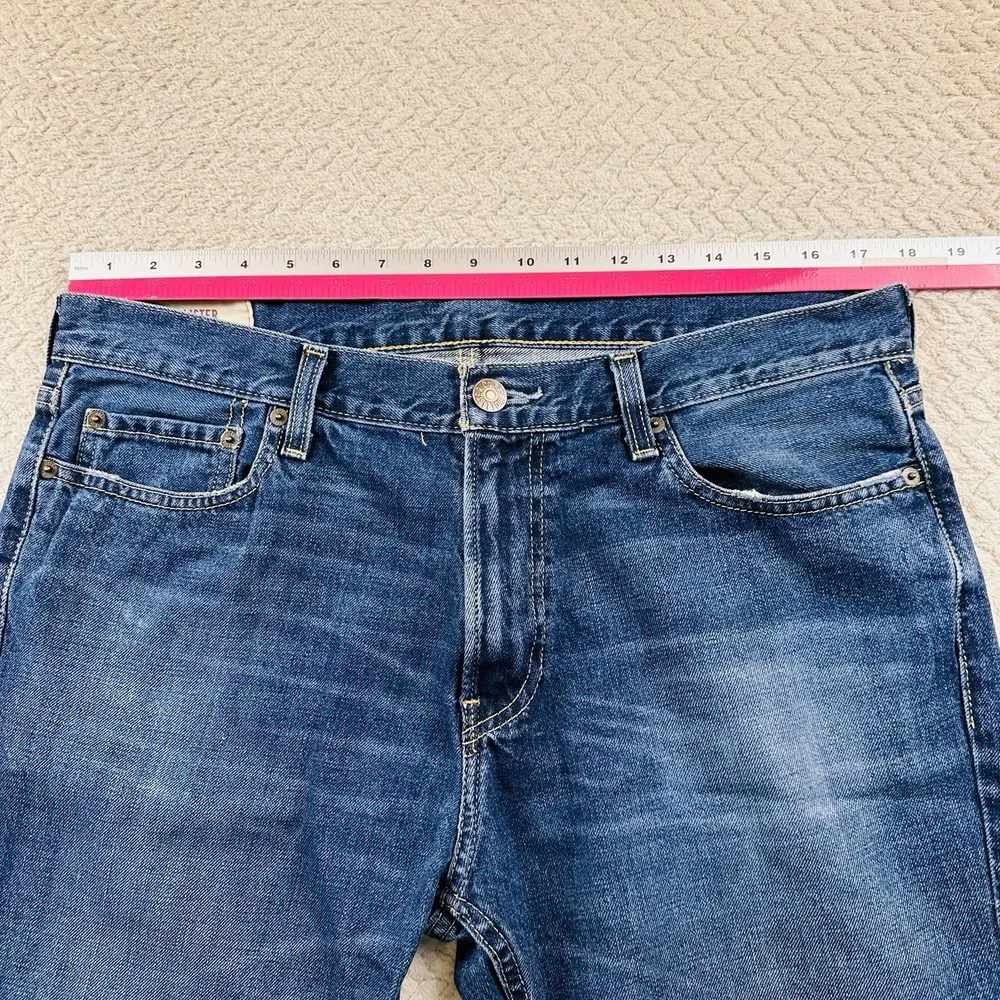 Hollister Jeans THE BOOT Men's 34 X 32 (35x32 Actual) Bootcut Western Preppy Y2K